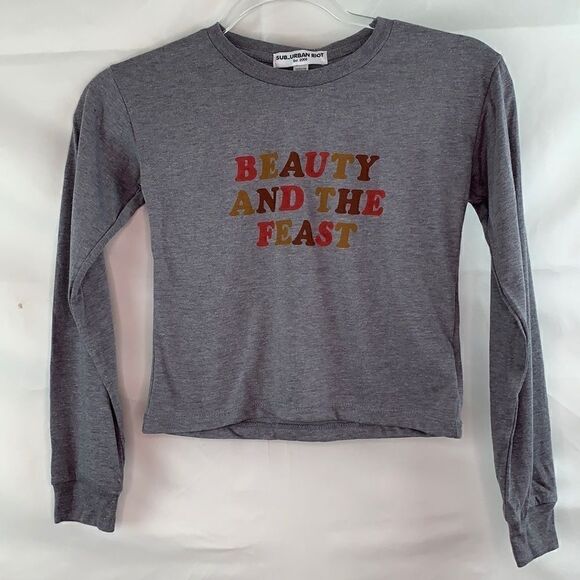 Sub urban Riot Thanksgiving funny gray T-shirt - Picture 1 of 16